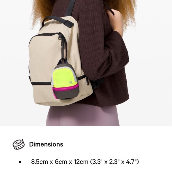 LAST ONE:  Lululemon City Adventurer Backpack Nano - Picture 5 of 13